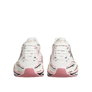 Dolce & Gabbana Multicolor Hand Painted DAYMASTER Sneaker Women's Shoes
